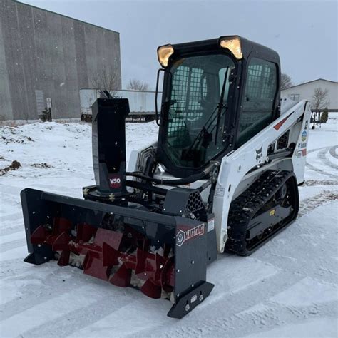 snow thrower attachment for skid steer|self powered snowblower attachment.